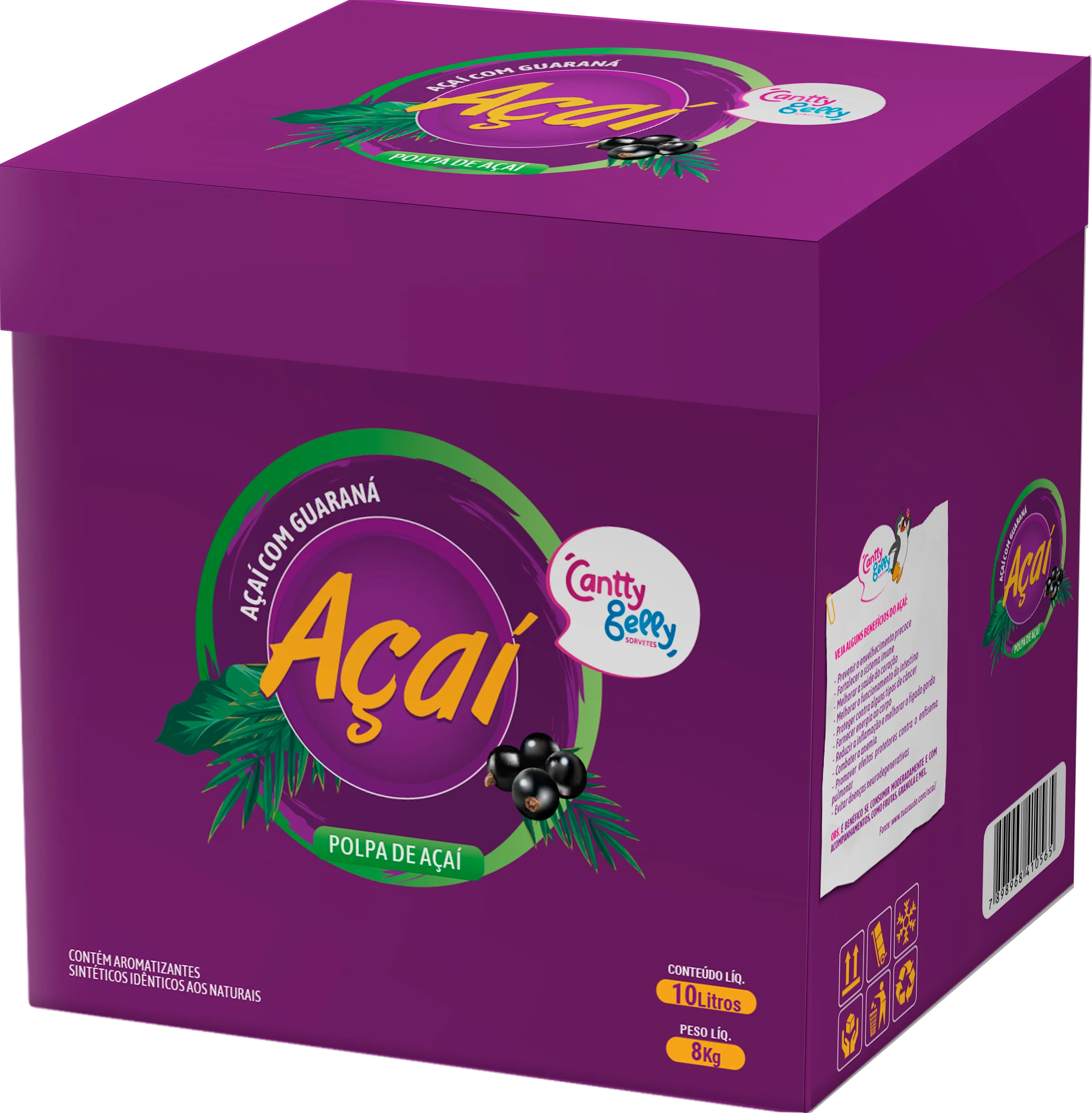 Açaí Caixa 10L