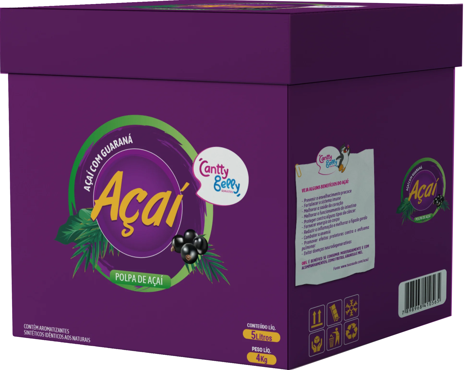 Açaí Caixa 5L
