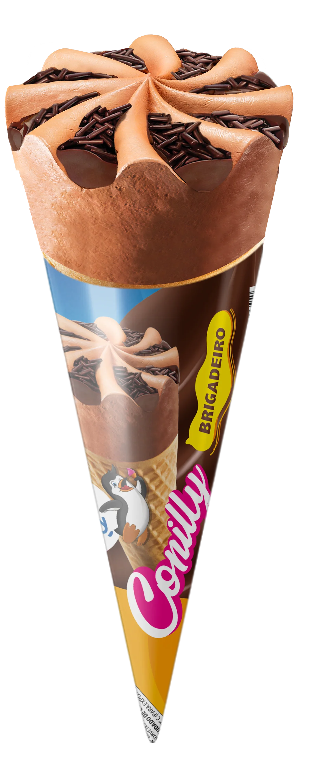 Cone Brigadeiro Cantty Gelly